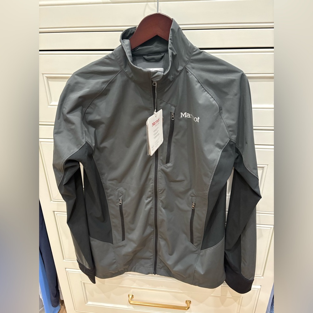 Marmot Charcoal and Black Outdoor Jacket